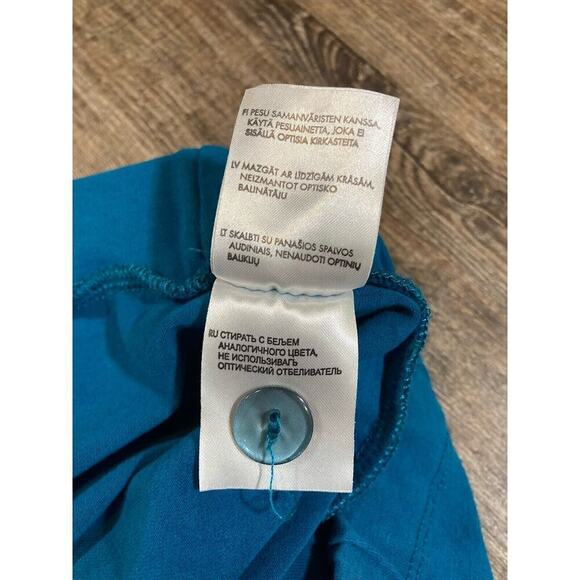 Polarn O. Pyret Teal Blue Maternity Leggings Size Small - Picture 5 of 8